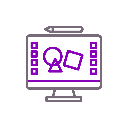 Graphic Design Icon - Nh4utilus Creative Agency Service